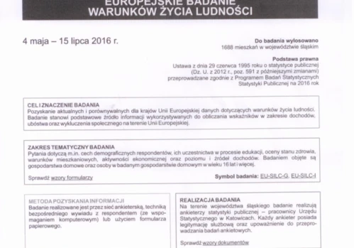 Europejskie Badanie Warunków Życia Ludności