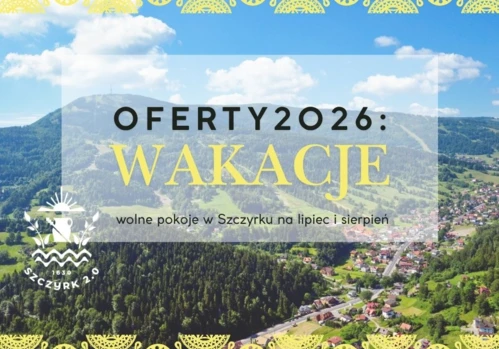 OFERTY: WOLNE POKOJE NA WAKACJE 2026
